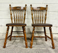 Vintage Cochrane Inc. Bay Colony NO 938 737 Colonial Style Vinyl Seat Chairs