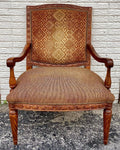 Neoclassical Style Armchair or Bergére
