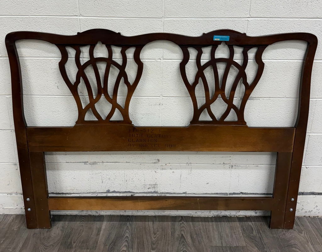 Vintage Queen Size Drexel Heritage 18th Century Classics Headboard