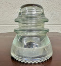 Vintage Hemingray No. 42 Clear Glass Electric Insulator