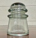 Antique Armstrong Aqua Tinted Glass Electrical or Telephone Insulator