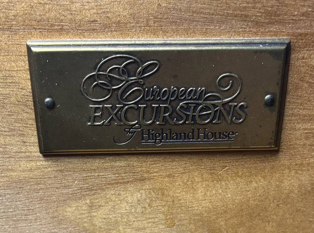 Highland House European Excursions Block Front Master Chest