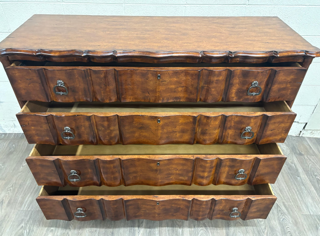 Highland House European Excursions Block Front Master Chest