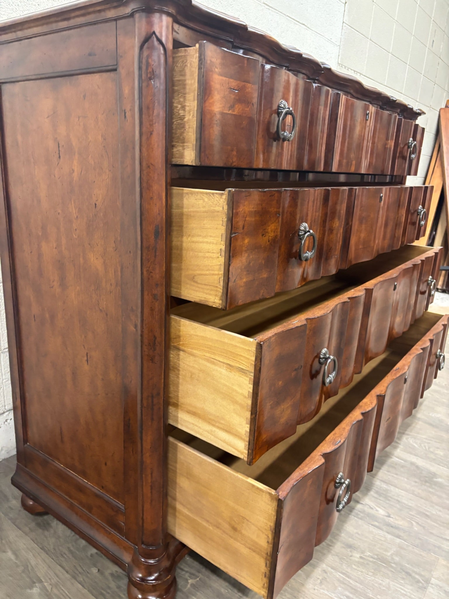 Highland House European Excursions Block Front Master Chest