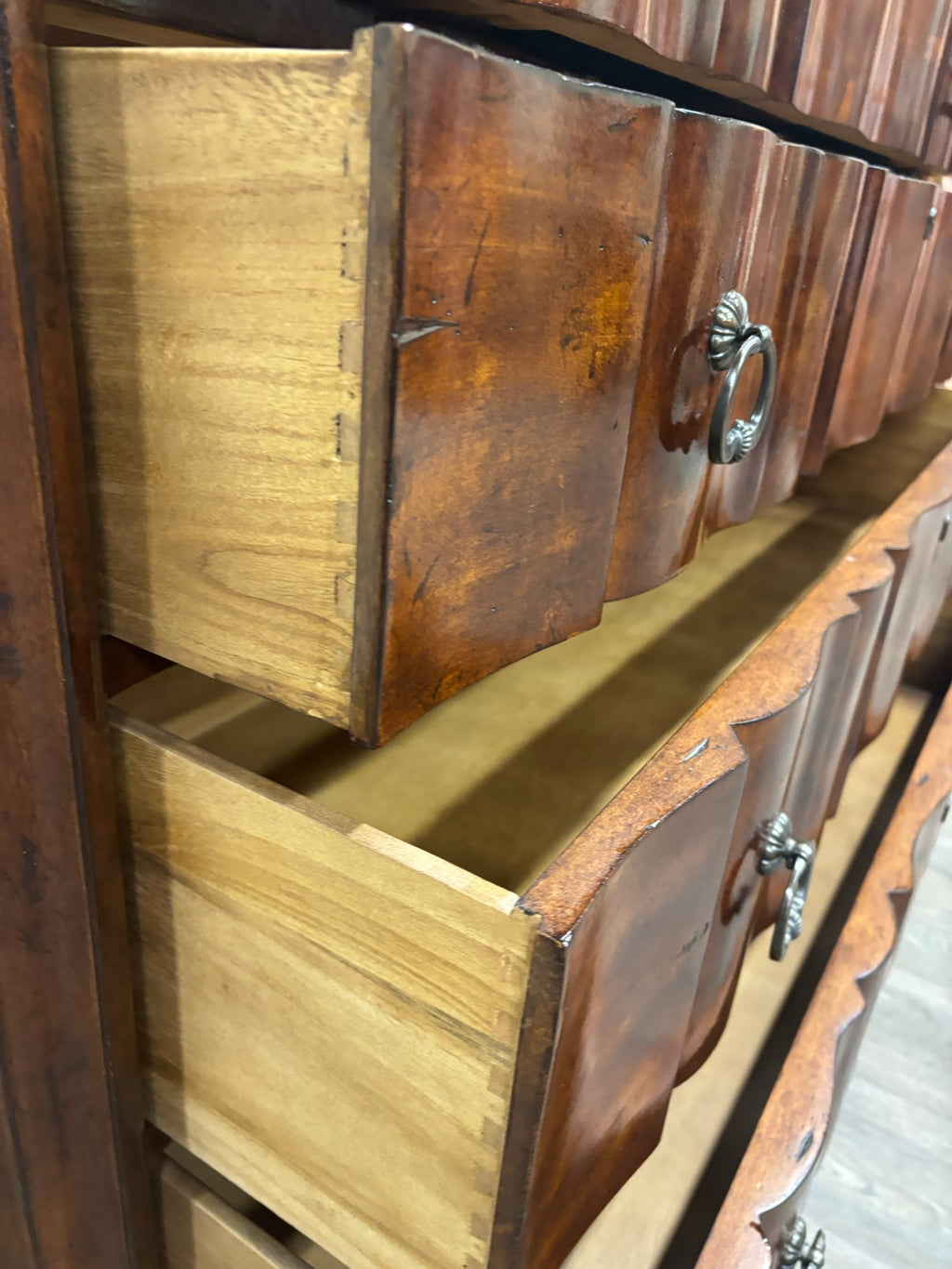 Highland House European Excursions Block Front Master Chest