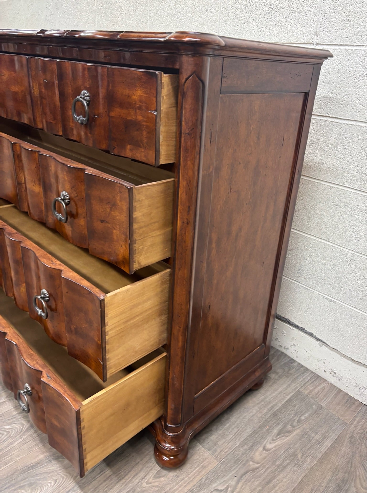Highland House European Excursions Block Front Master Chest