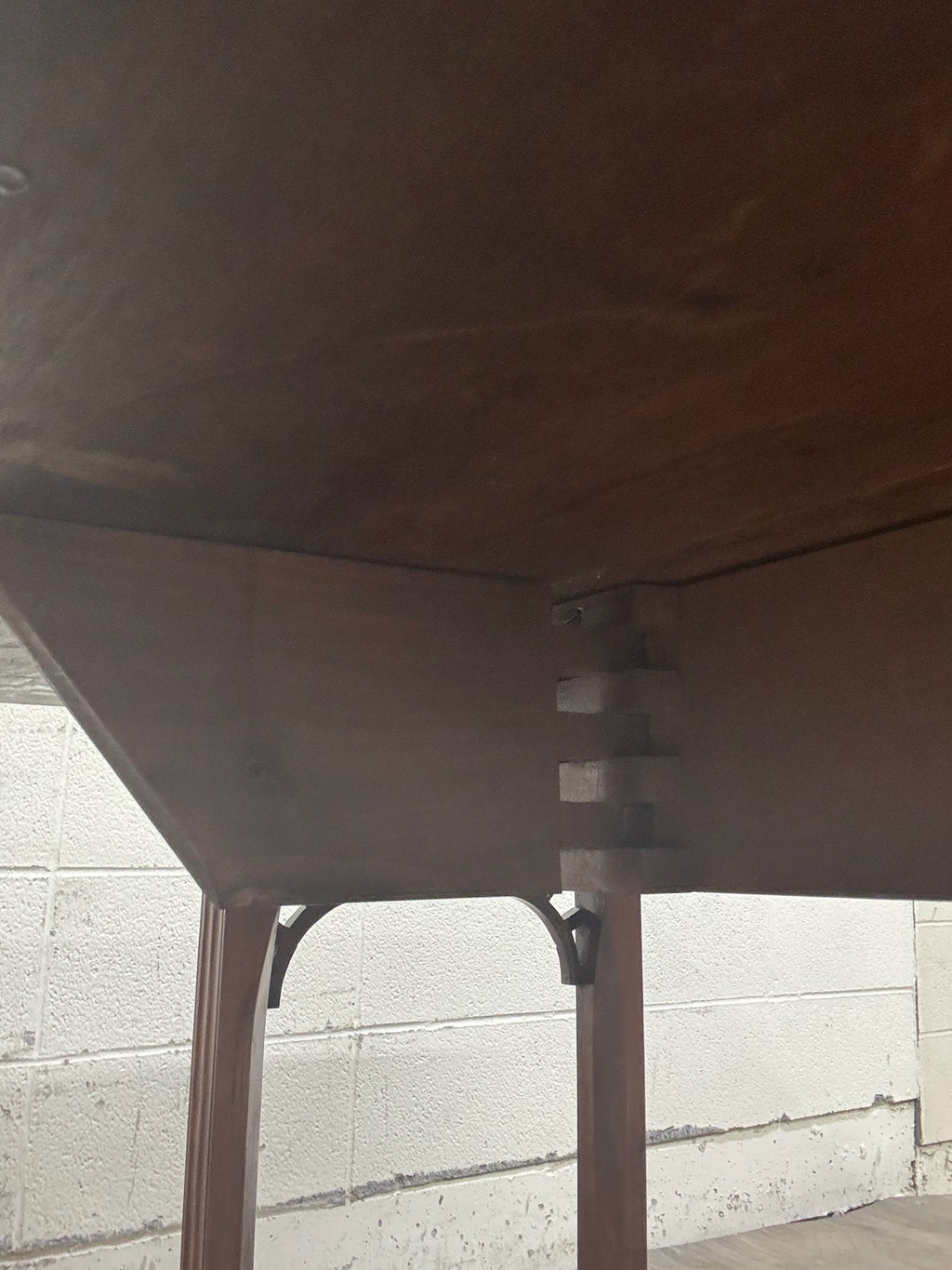 Antique George III Chippendale Style Mahogany Drop Leaf Table