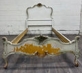 Vintage Twin Size Winnebago Manufacturing Co French Provincial Rococo Style Bed