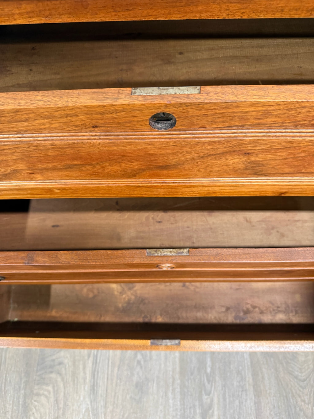 Antique Abernathy Furniture Co. 19th Century Victorian Walnut Chest of Drawers