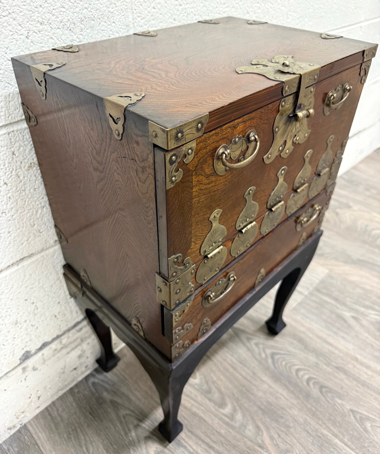 Vintage Korean Bandaji Style Chest Cabinet