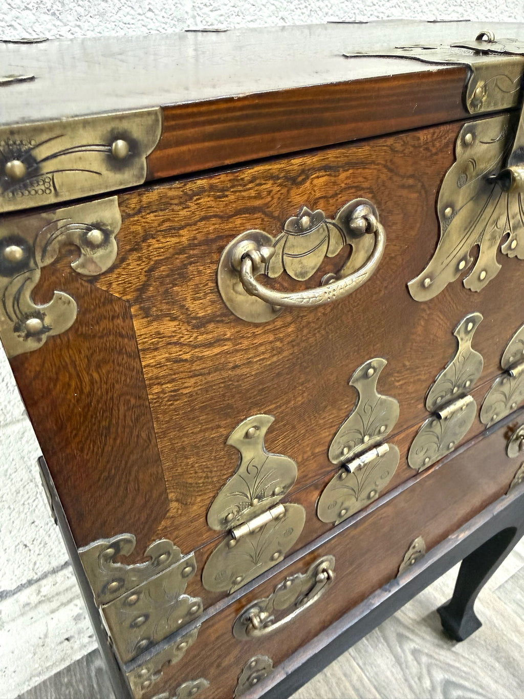 Vintage Korean Bandaji Style Chest Cabinet