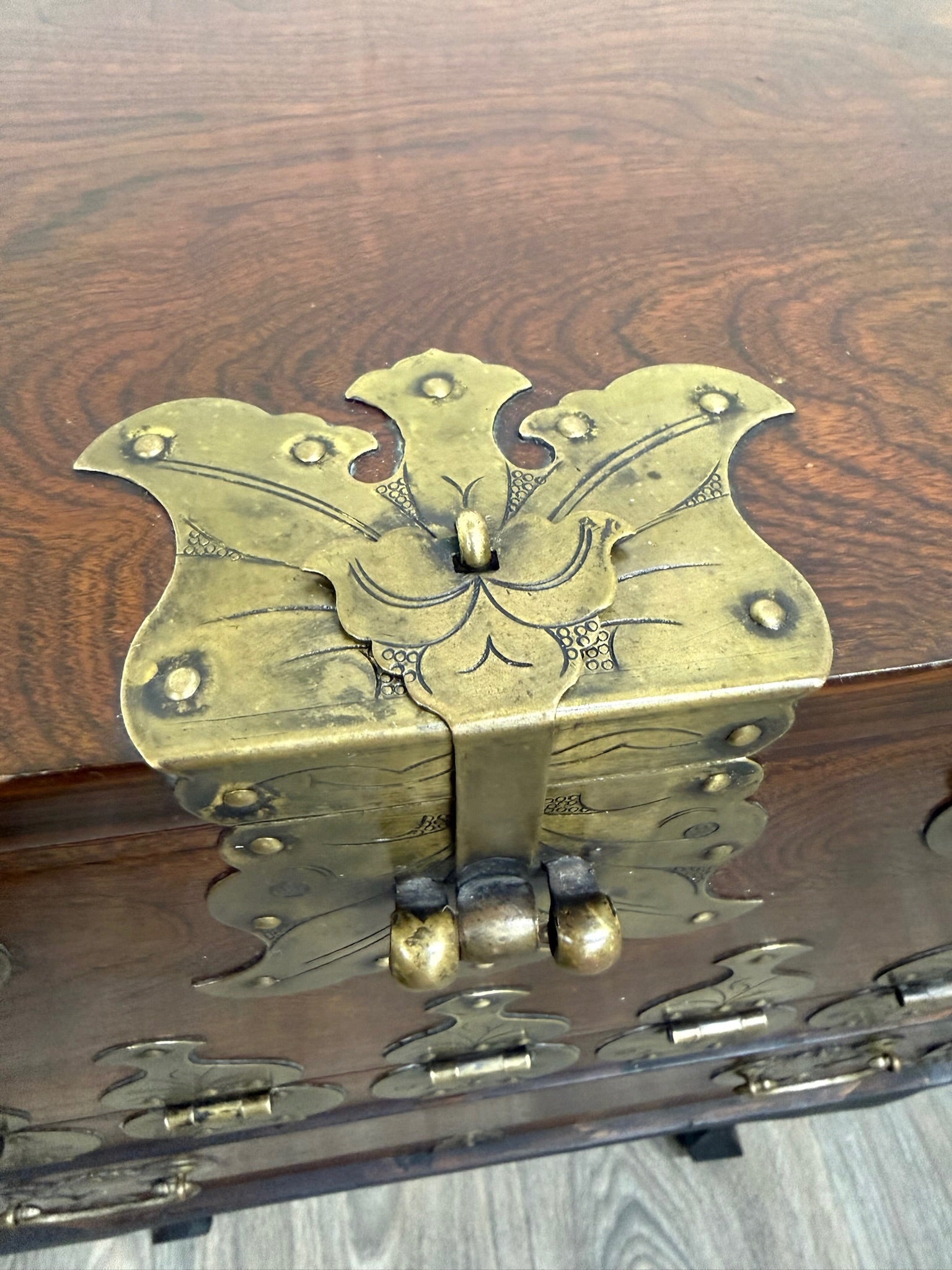 Vintage Korean Bandaji Style Chest Cabinet