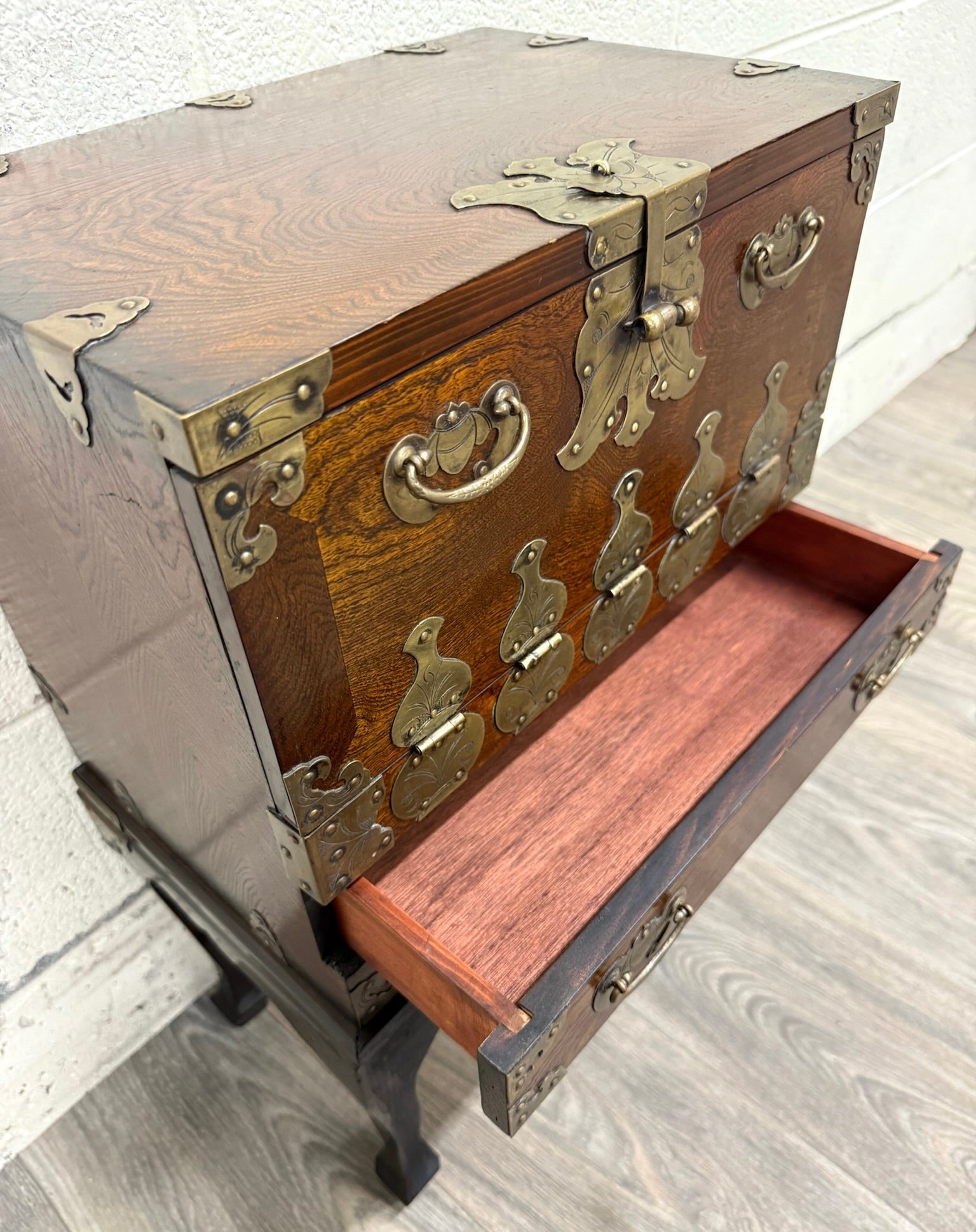 Vintage Korean Bandaji Style Chest Cabinet
