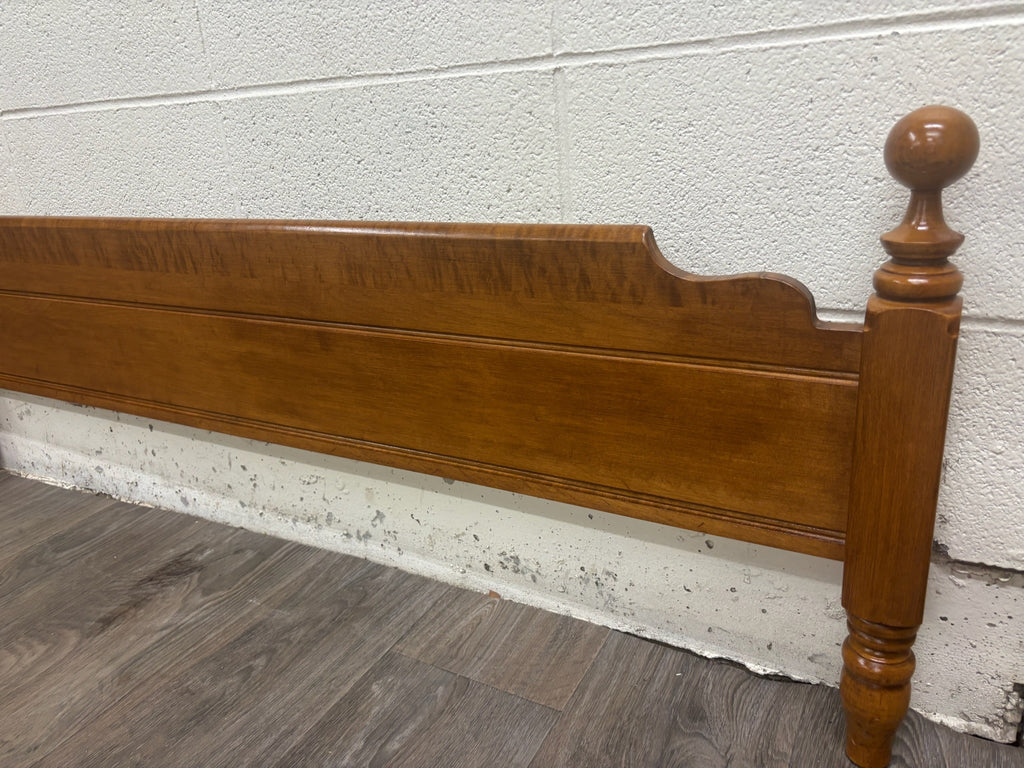 Vintage Full Size Heywood Wakefield Old Colony Maple Bed