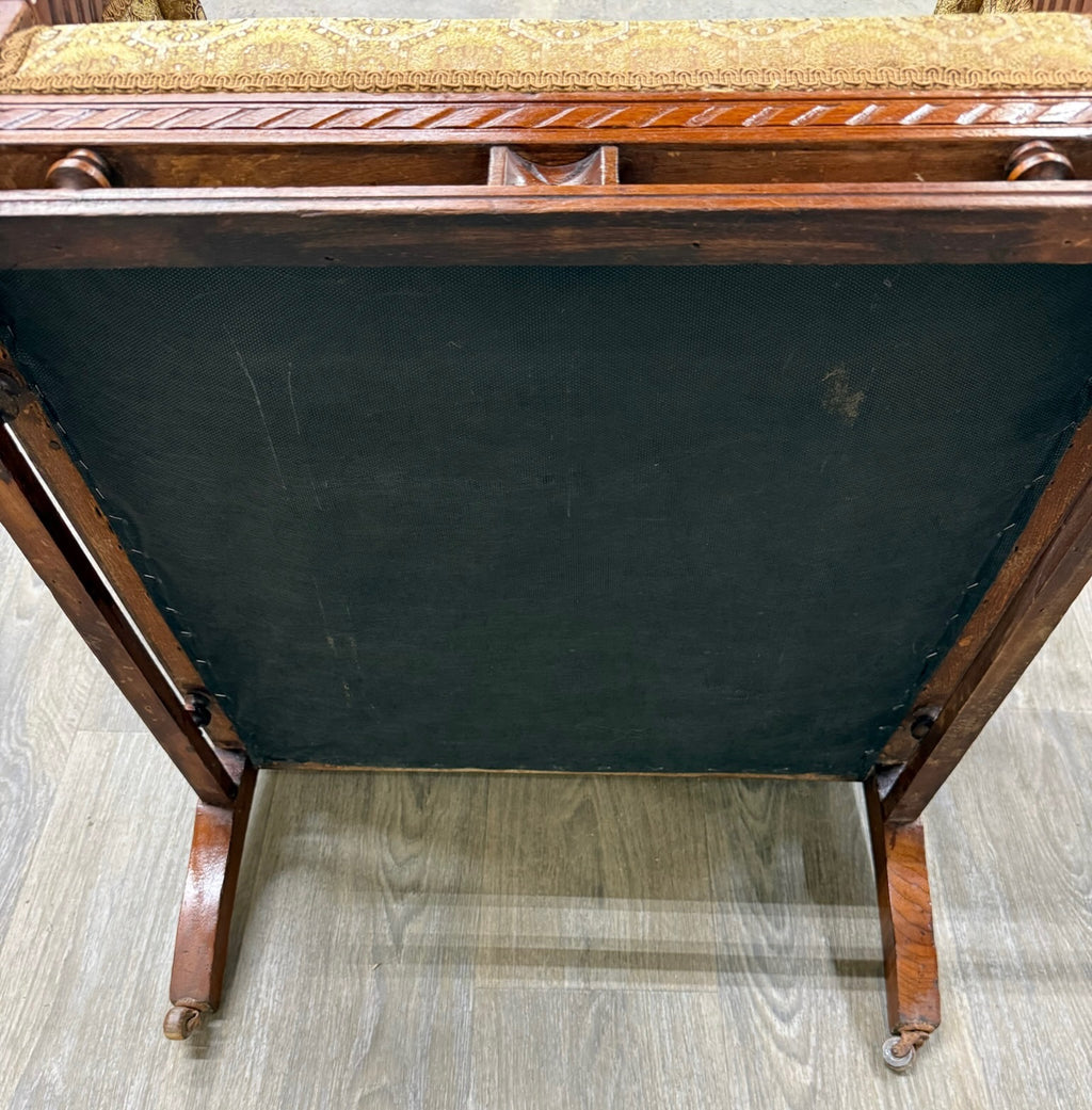 Antique Victorian Eastlake Library Chair Lounge Chair Armchair