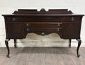 Vintage Georgian Revival Mahogany Sideboard Buffet Console