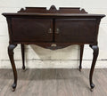 Vintage Georgian Revival Mahogany Tea Server Hostess Cabinet
