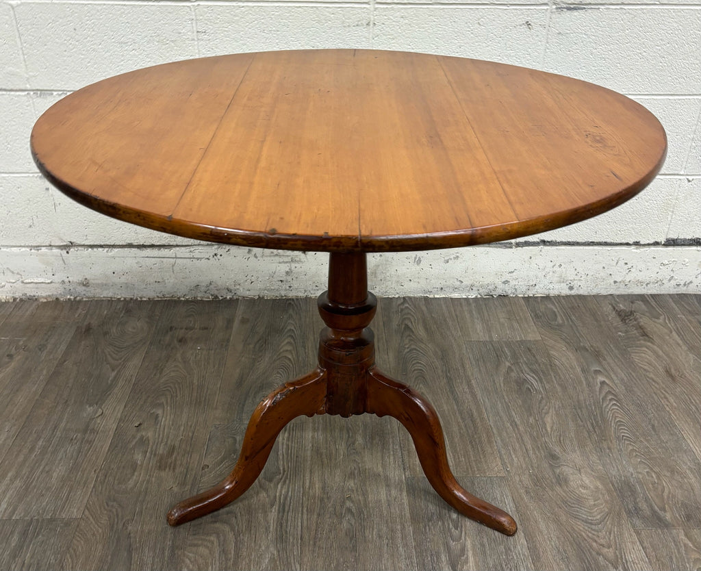 Antique 19th Century Tripod Pedestal Dining Breakfast Table