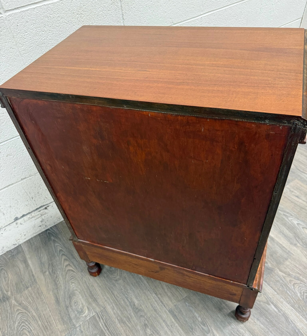 Vintage Georgian Revival Mahogany Cabinet