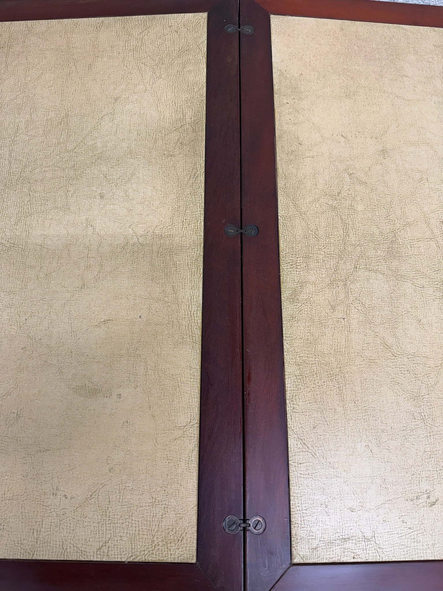 Vintage Mahogany Folding Card Table Game Table