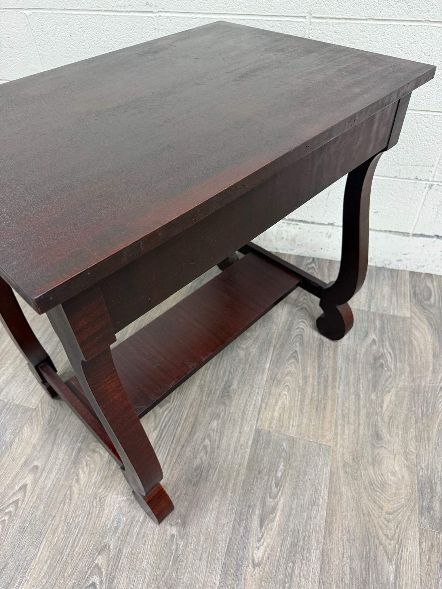 VTG Helm’s Furniture Empire / Colonial Revival Style Library Sofa Console Table