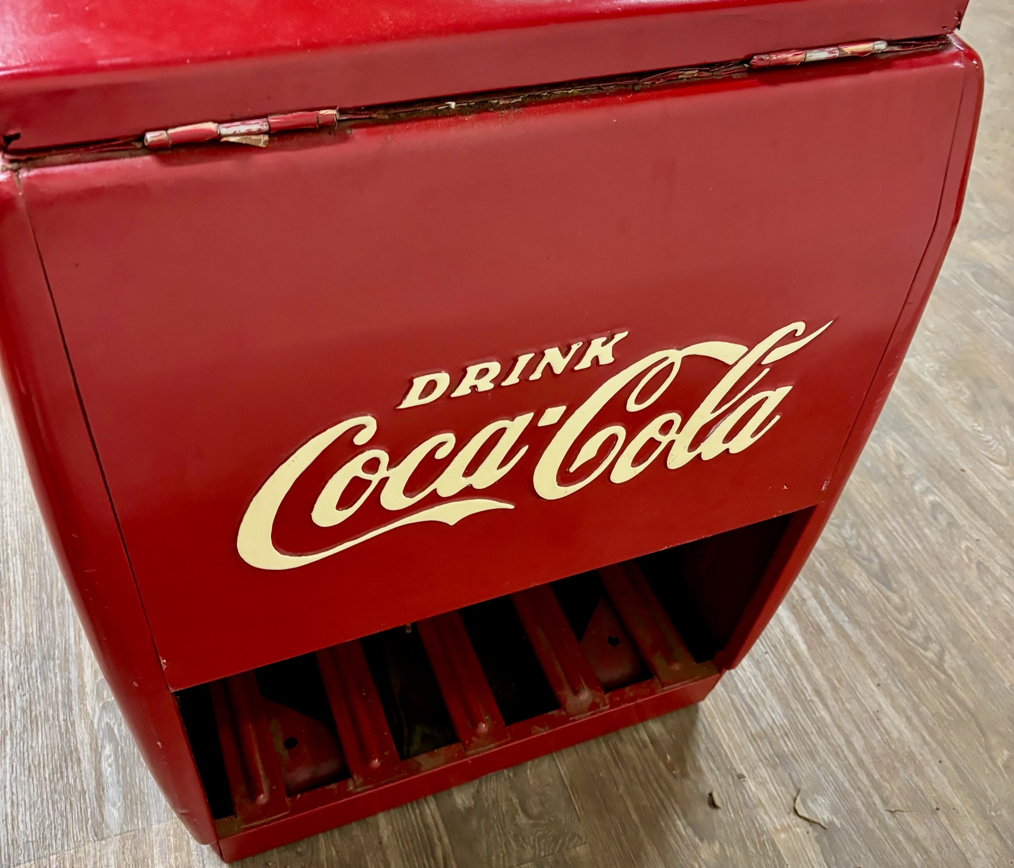 Vintage c. 1940s Westinghouse Coca-Cola Bottle Cooler