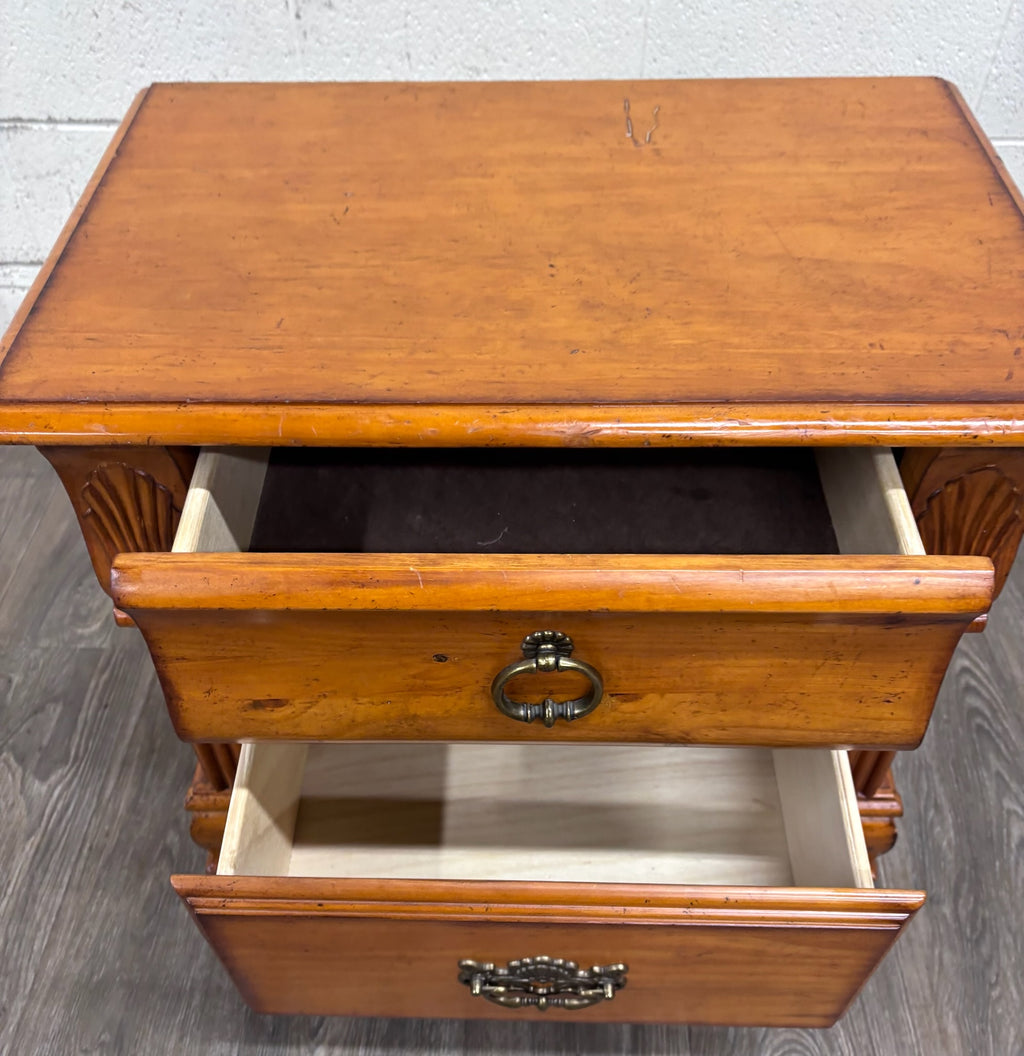 Towood Lifee French Provincial Inspired Two Drawer Nightstand