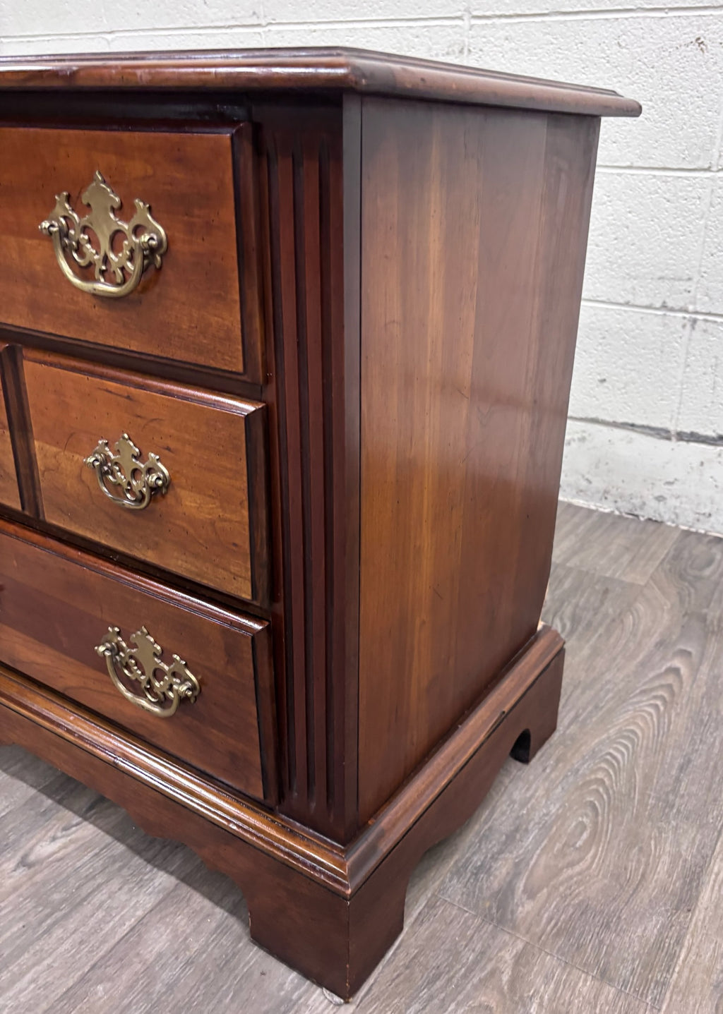 Vintage Broyhill Premier Four Drawer Bachelor’s Chest Nightstand