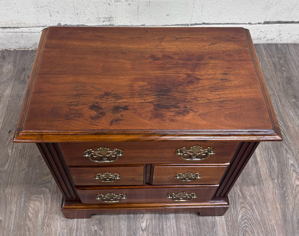 Vintage Broyhill Premier Four Drawer Bachelor’s Chest Nightstand