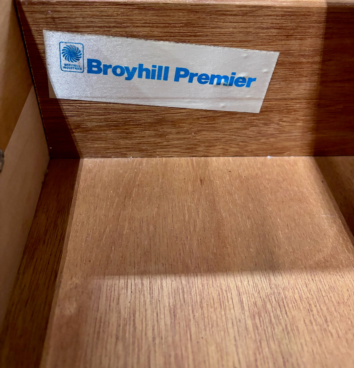 Vintage Broyhill Premier Four Drawer Bachelor’s Chest Nightstand
