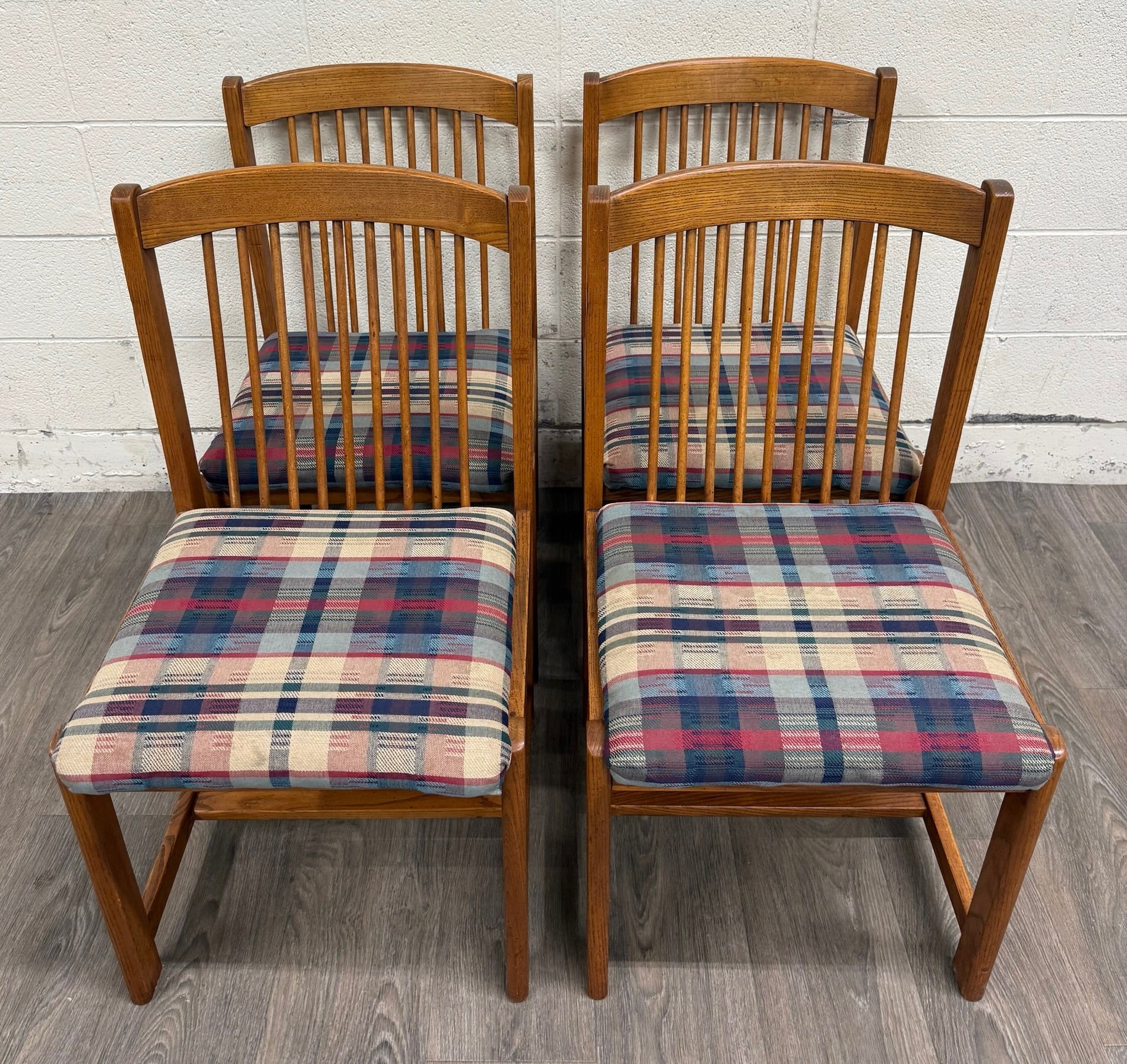 Vintage Liberty Furniture Mission Arts and Crafts Dining Chairs - Set of 4
