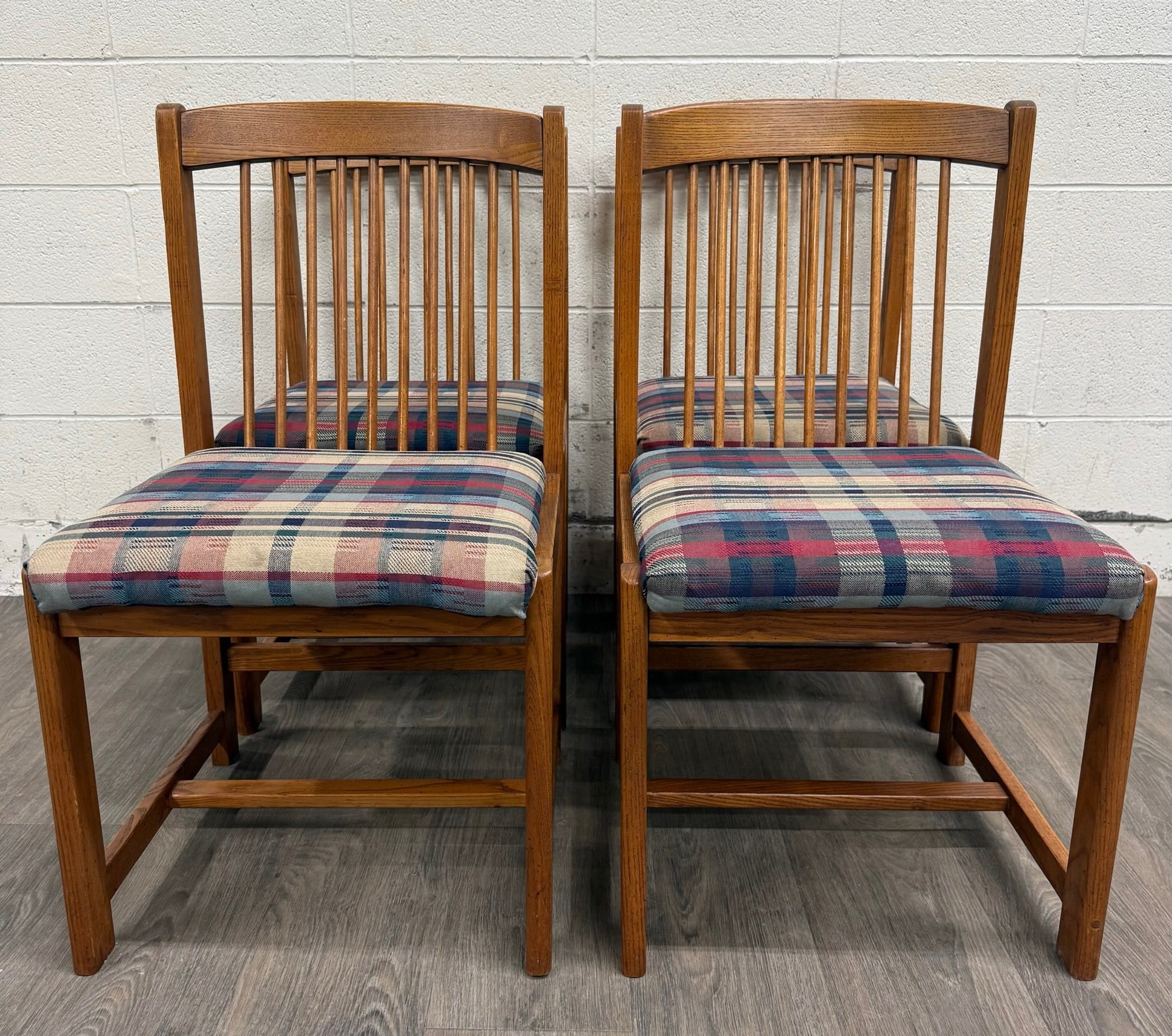 Vintage Liberty Furniture Mission Arts and Crafts Dining Chairs - Set of 4