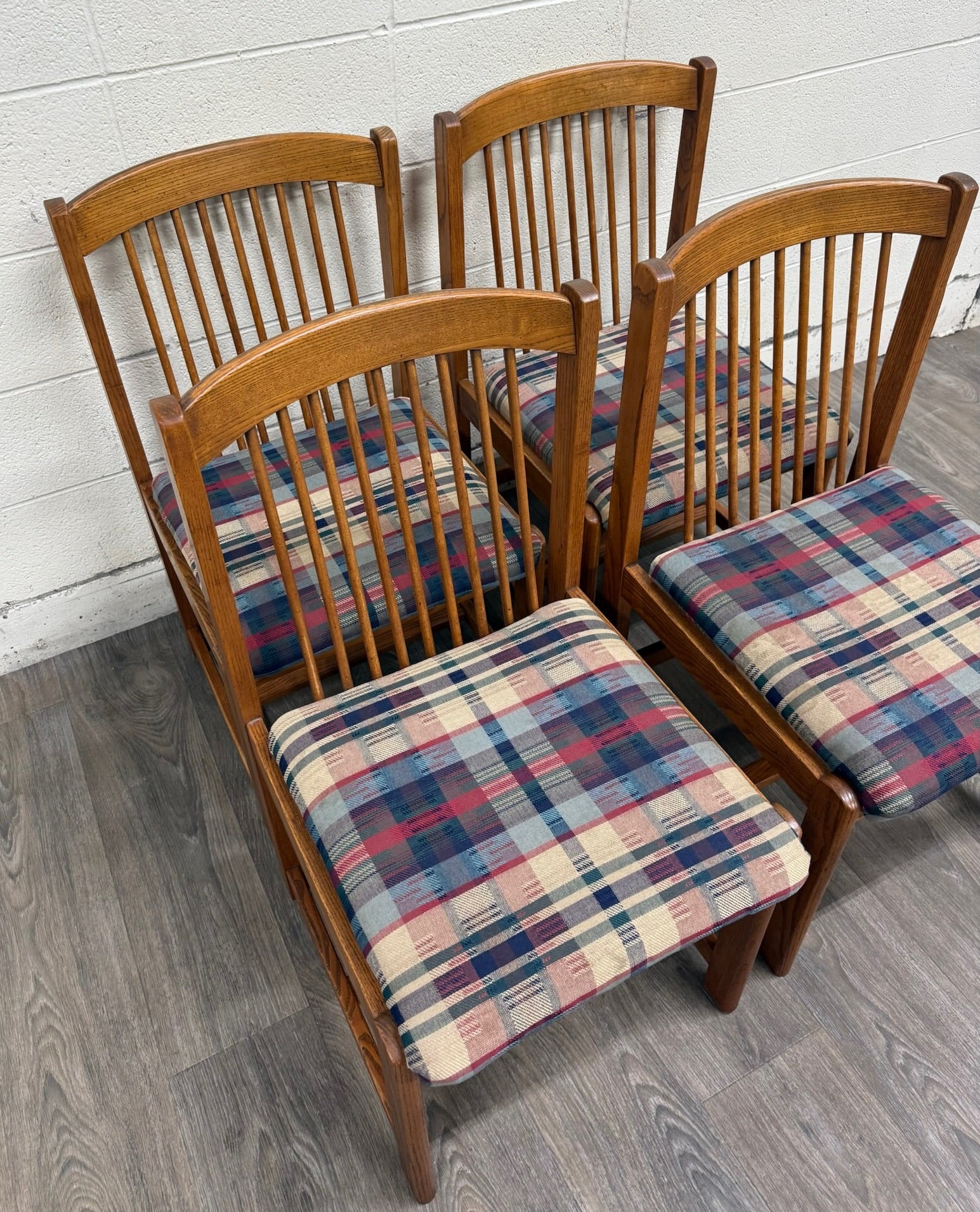 Vintage Liberty Furniture Mission Arts and Crafts Dining Chairs - Set of 4