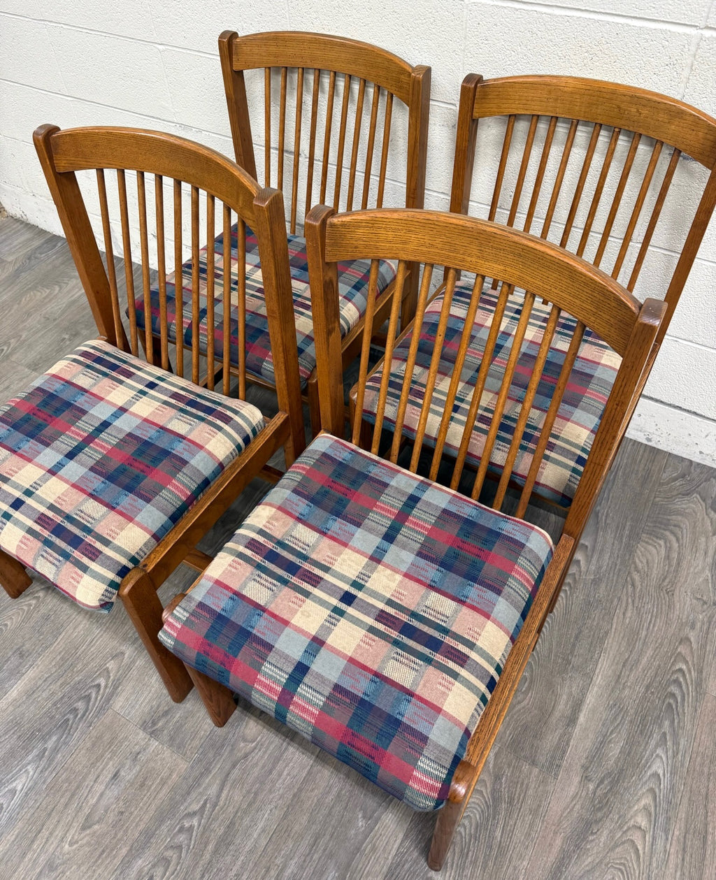 Vintage Liberty Furniture Mission Arts and Crafts Dining Chairs - Set of 4