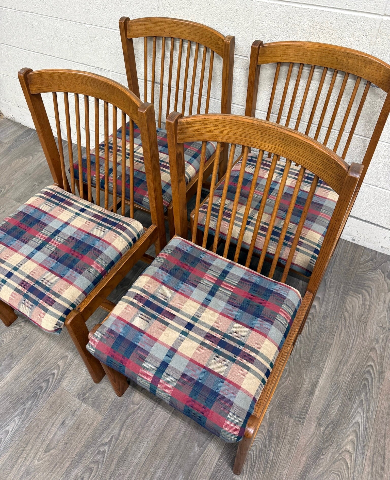 Vintage Liberty Furniture Mission Arts and Crafts Dining Chairs - Set of 4
