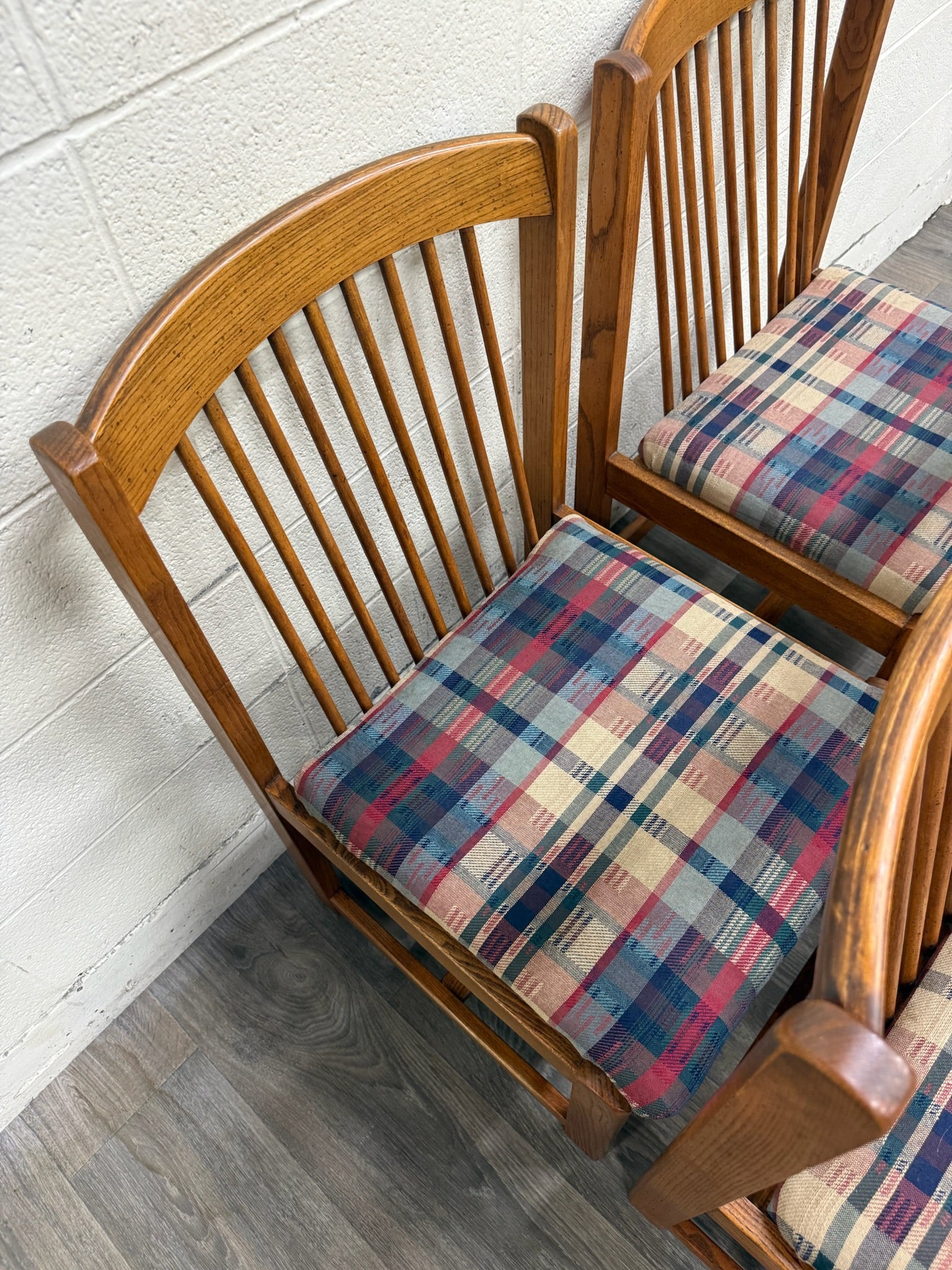 Vintage Liberty Furniture Mission Arts and Crafts Dining Chairs - Set of 4