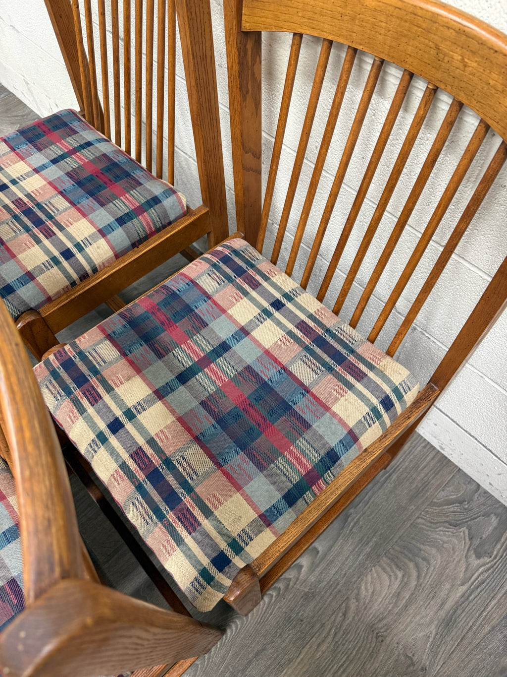 Vintage Liberty Furniture Mission Arts and Crafts Dining Chairs - Set of 4