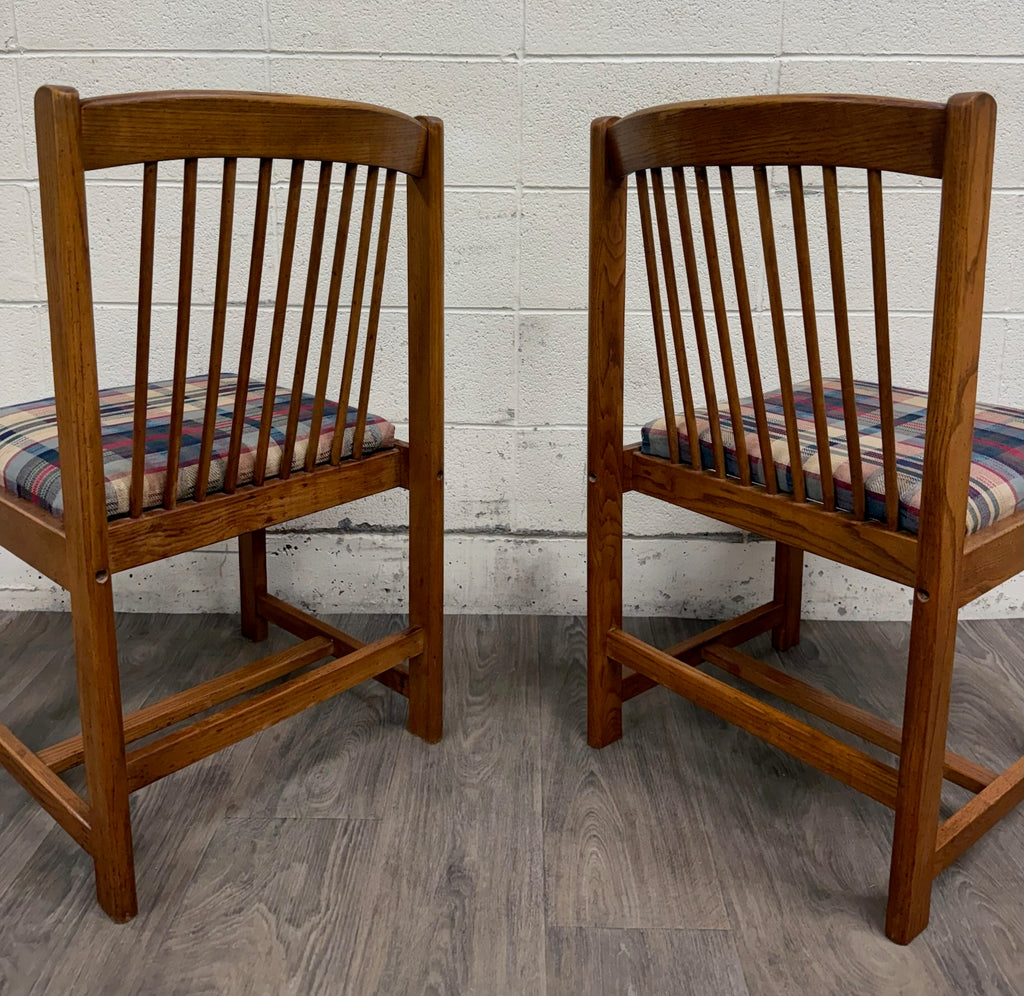Vintage Liberty Furniture Mission Arts and Crafts Dining Chairs - Set of 4