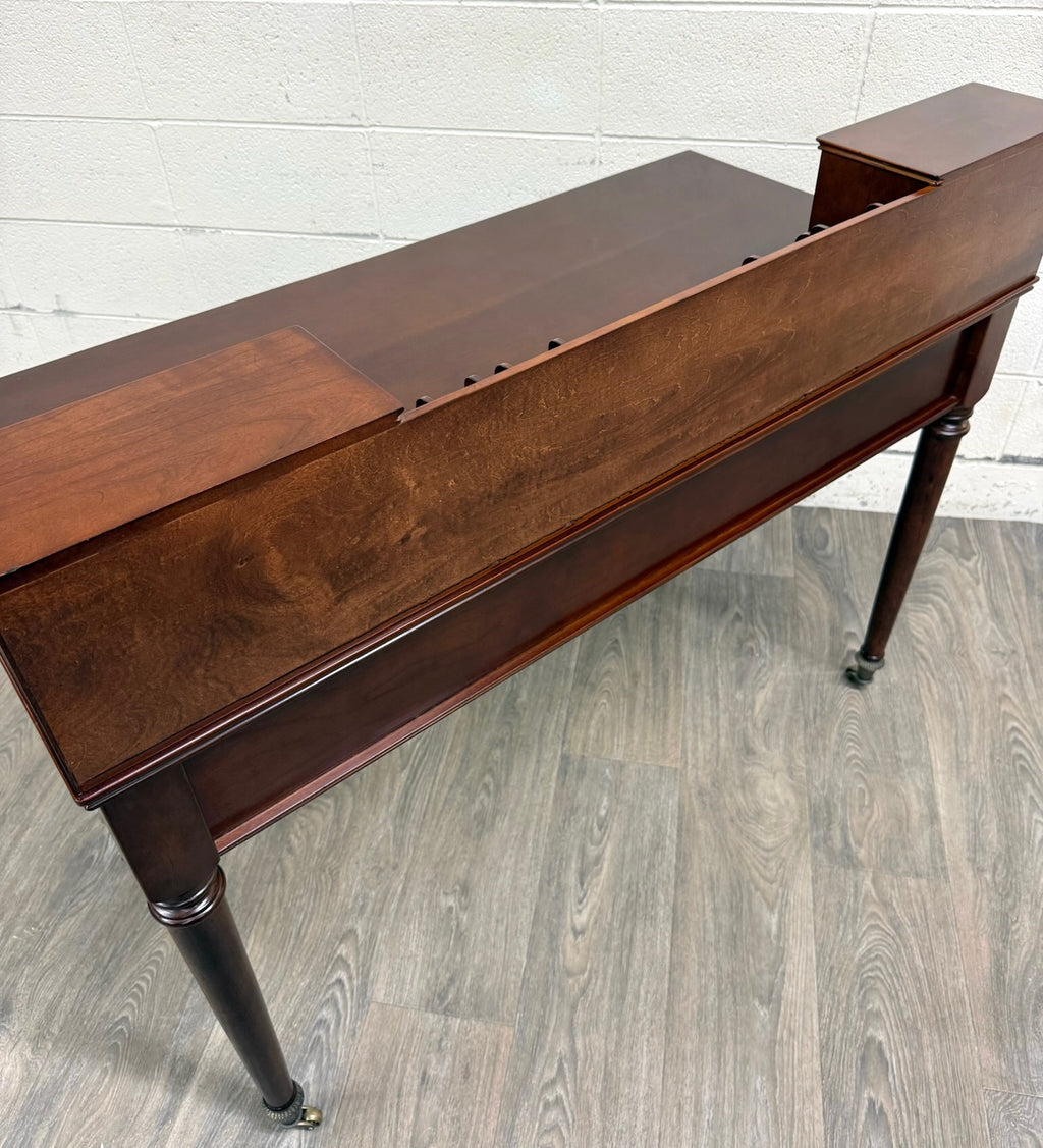 Vintage Bombay Company English or Georgian Revival Style Mahogany Writing Desk
