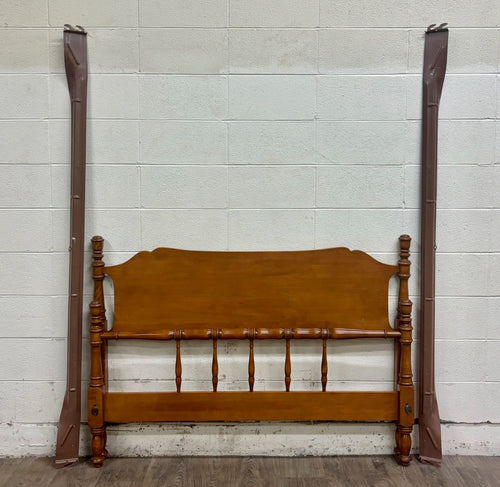 Vintage Full Size Ethan Allen Baumritter Colonial Manor Model 500 Bed