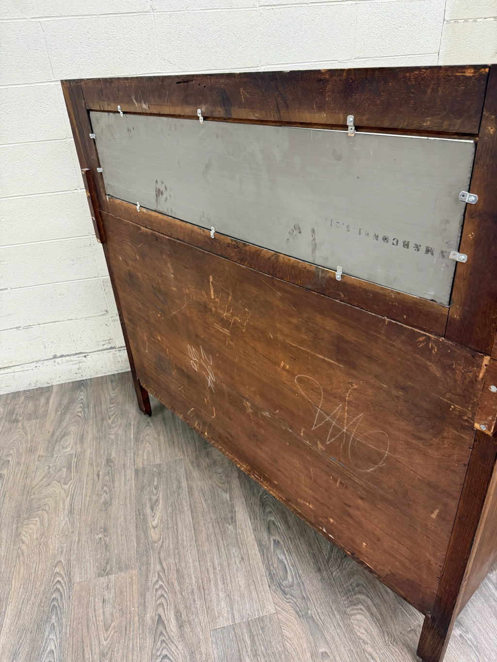 Antique Empire Quarter Sawn White Tiger Oak Sideboard Server Buffet