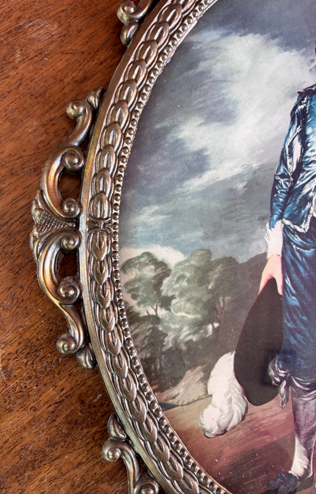Vintage Framed Reproduction “The Blue Boy” by Thomas Gainsborough