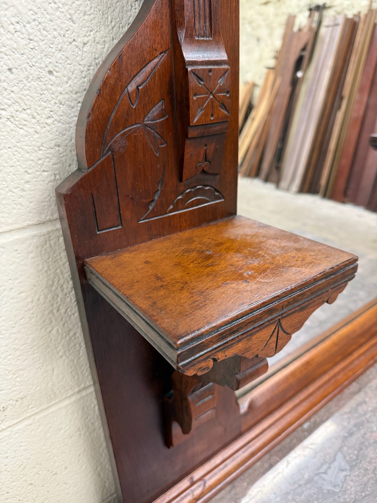 Antique Late 1800s Victorian Eastlake Marble Top Dresser Chest Dressing Stand
