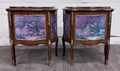 Vintage French Louis XV Style Nightstands Bedside Cabinets - Pair