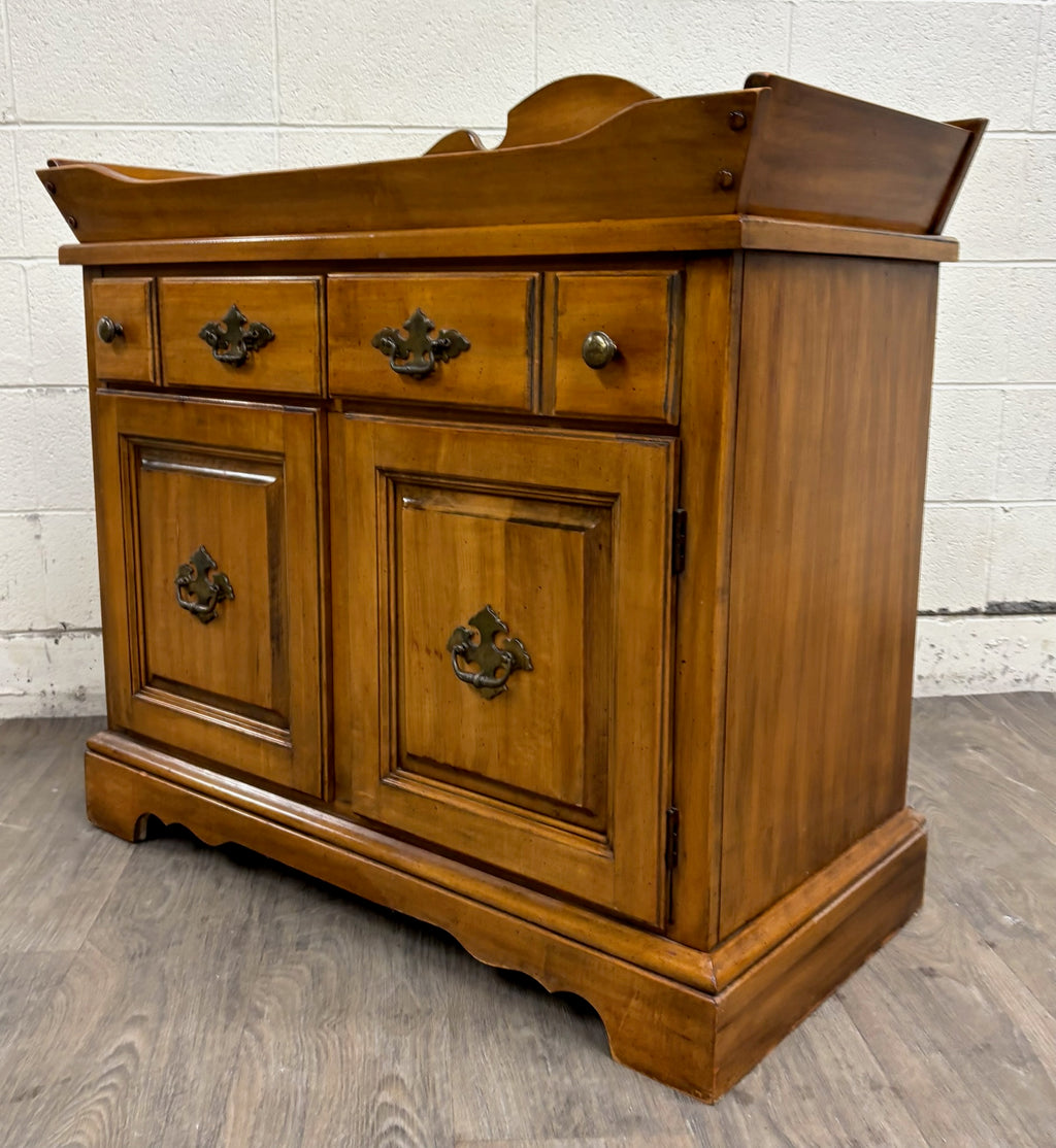 Vintage Garrison Furniture Company Early American Colonial Revival Dry Sink