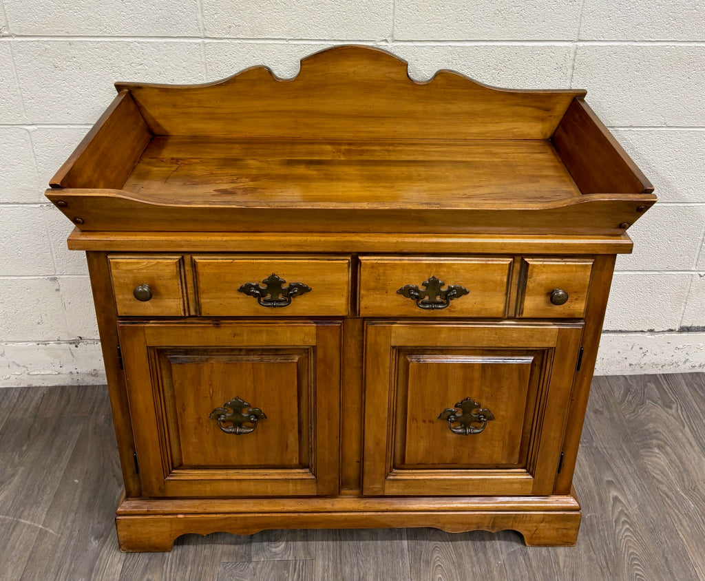 Vintage Garrison Furniture Company Early American Colonial Revival Dry Sink