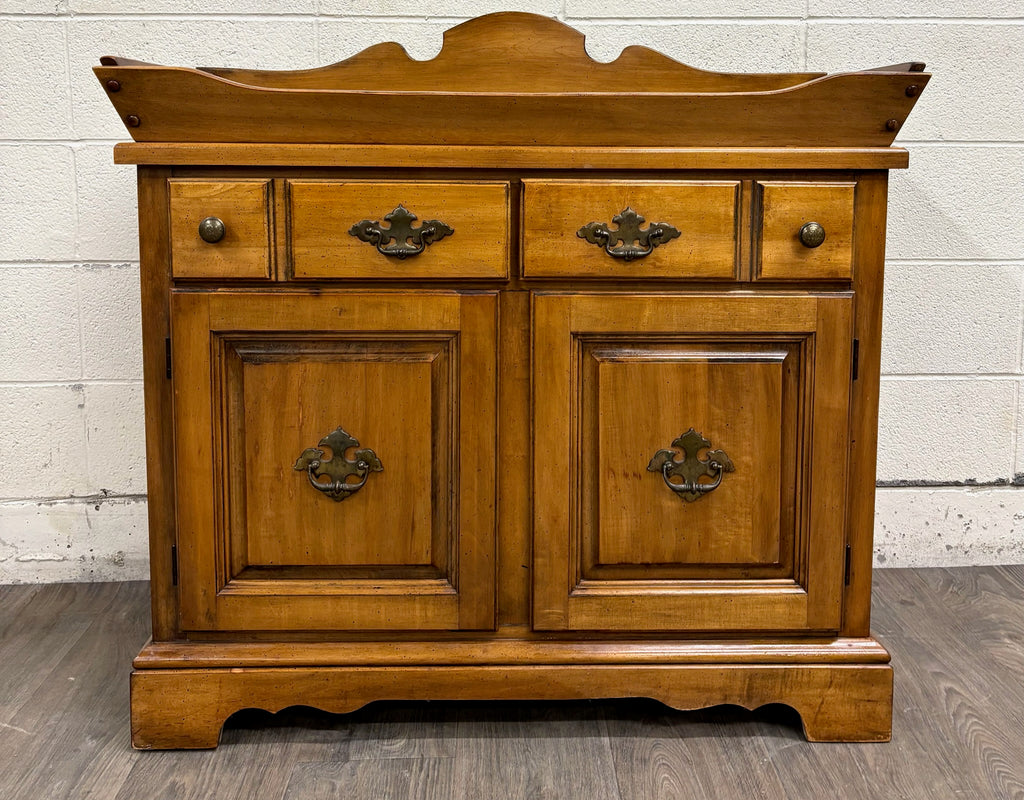Vintage Garrison Furniture Company Early American Colonial Revival Dry Sink