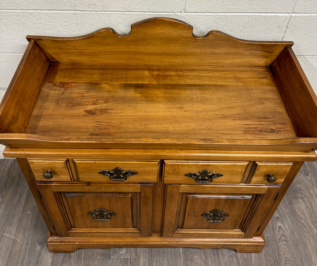 Vintage Garrison Furniture Company Early American Colonial Revival Dry Sink