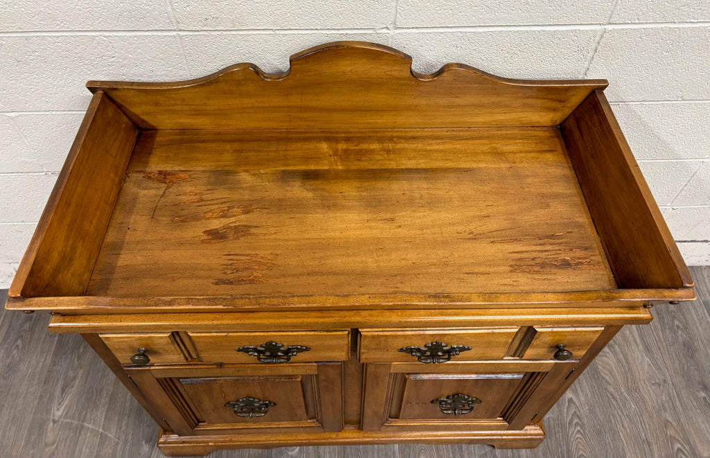 Vintage Garrison Furniture Company Early American Colonial Revival Dry Sink