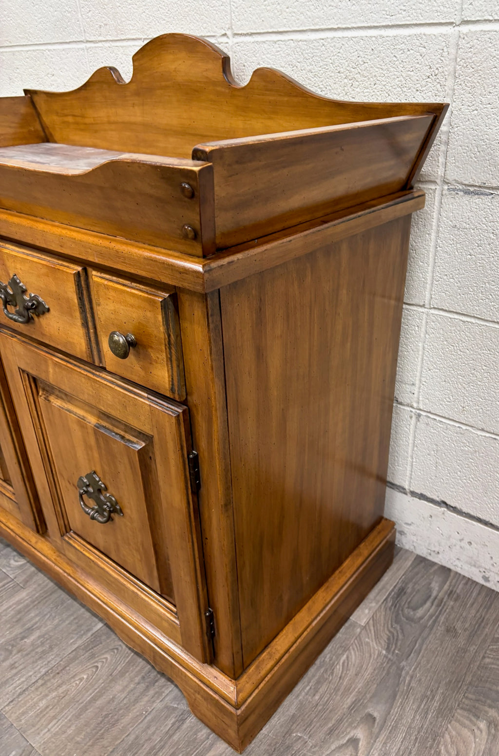 Vintage Garrison Furniture Company Early American Colonial Revival Dry Sink
